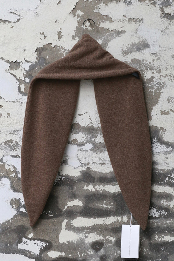 AVIVA JIFEI XUE 25 Autumn/Winter Narrow Scarf AJX-FW25-NS-NBWHK-Natural Beige